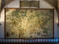 Weltkarte Marine Museum Lissabon